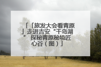 「旅发大会看青原」走进吉安“千岛湖” 探秘青原秘境匠心谷（图）