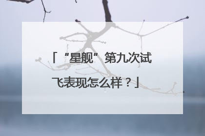 “星舰”第九次试飞表现怎么样？