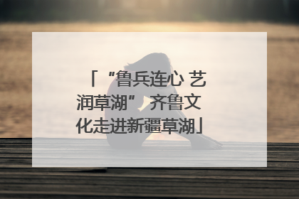“鲁兵连心 艺润草湖” 齐鲁文化走进新疆草湖