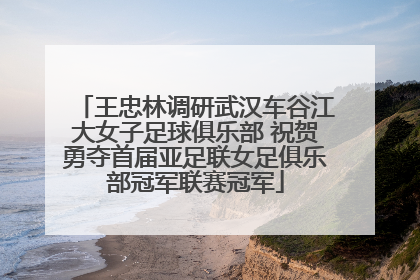 王忠林调研武汉车谷江大女子足球俱乐部 祝贺勇夺首届亚足联女足俱乐部冠军联赛冠军