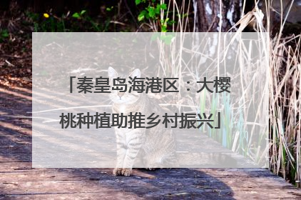 秦皇岛海港区：大樱桃种植助推乡村振兴