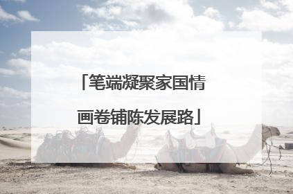笔端凝聚家国情  画卷铺陈发展路