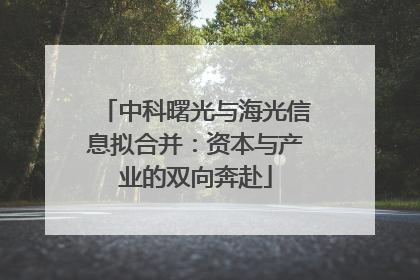 中科曙光与海光信息拟合并：资本与产业的双向奔赴