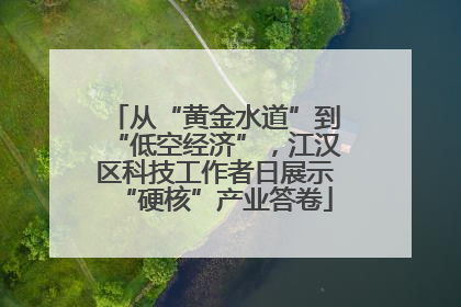 从“黄金水道”到“低空经济”，江汉区科技工作者日展示“硬核”产业答卷