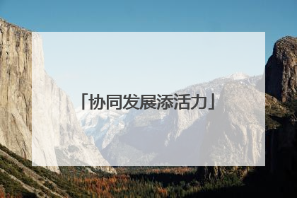 协同发展添活力