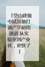 岱山建强中试基地打通产学研用通道 从实验室到产业化，更快了