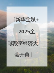 新华全媒+｜2025全球数字经济大会开幕