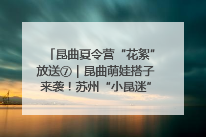 昆曲夏令营“花絮”放送⑦｜昆曲萌娃搭子来袭！苏州“小昆迷”姐弟期待同台演绎“姑苏水磨调”