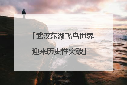武汉东湖飞鸟世界迎来历史性突破
