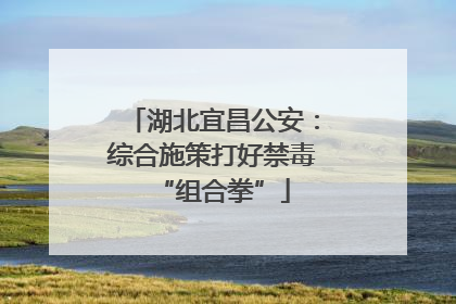 湖北宜昌公安：综合施策打好禁毒“组合拳”