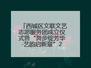 西城区文联文艺志愿服务团成立仪式暨“舞步绽芳华·艺韵启新章”2025年舞蹈大赛展演圆满举办
