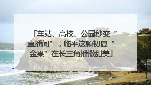 车站、高校、公园秒变“直播间”，临平这颗初夏“金果”在长三角播撒甜美