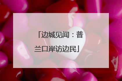 边城见闻：普兰口岸访边民