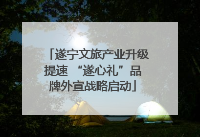 遂宁文旅产业升级提速 “遂心礼”品牌外宣战略启动