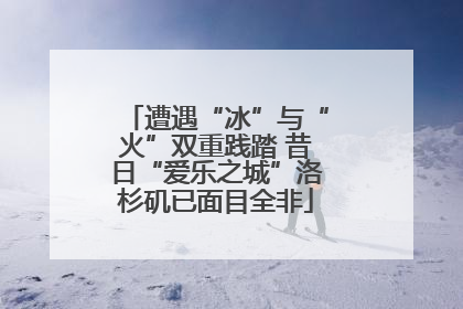 遭遇“冰”与“火”双重践踏 昔日“爱乐之城”洛杉矶已面目全非