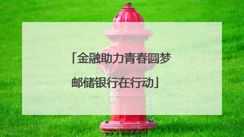 金融助力青春圆梦邮储银行在行动