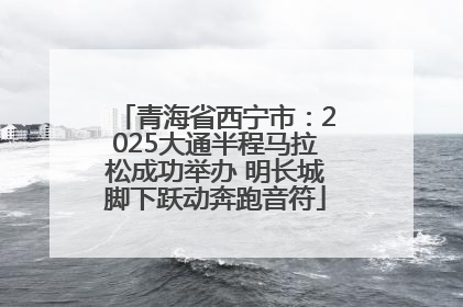 青海省西宁市：2025大通半程马拉松成功举办 明长城脚下跃动奔跑音符