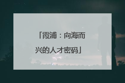 霞浦：向海而兴的人才密码