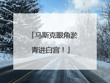 马斯克眼角淤青进白宫！