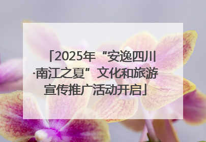 2025年“安逸四川·南江之夏”文化和旅游宣传推广活动开启