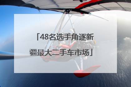 48名选手角逐新疆最大二手车市场